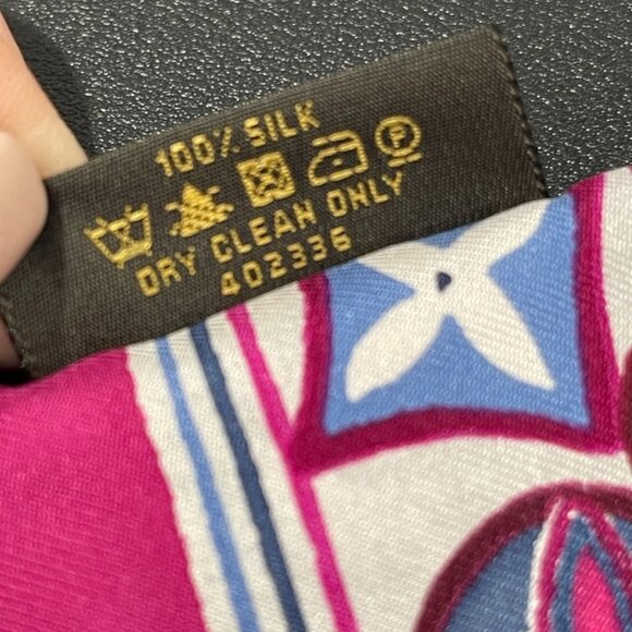 Louis Vuitton Silk Eugenia Bandeau Rose Pop (JB1358) - Picture 4 of 4